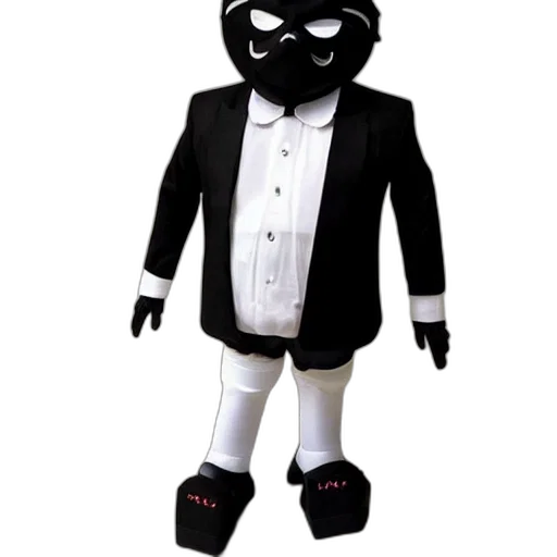 robot, mask, jacket, staff transparent PNG cut-out