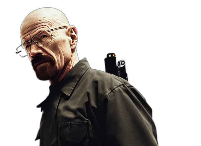 staff, weapon, jacket, photorealistic transparent PNG cut-out