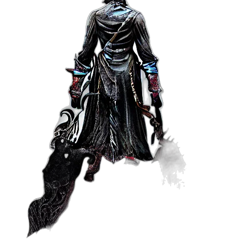 staff, sword, weapon, mask, concept art, fantasy art, cyberpunk, comic book art transparent PNG cut-out