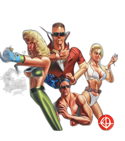 comic book art, concept art, fantasy art, 3d render, retro, box, art, nes transparent PNG cut-out