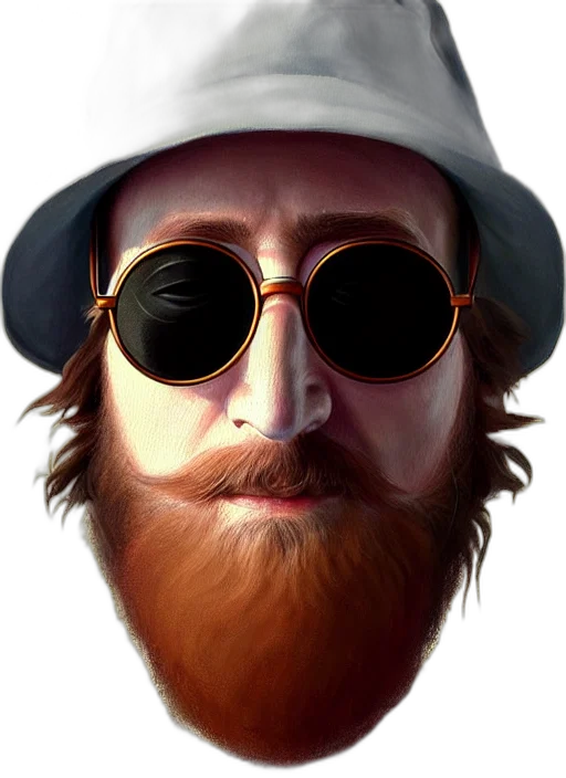 hat, face, mask, staff, photorealistic, cartoon, concept art, fantasy art transparent PNG cut-out
