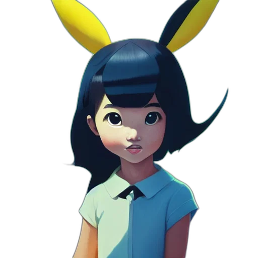 face, hat, staff, dress transparent PNG cut-out