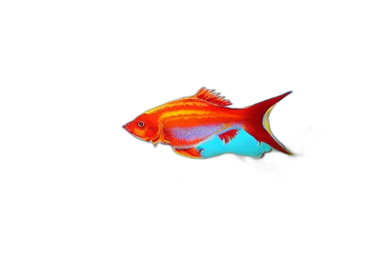 animal, staff, jewelry, food, 3d render, photorealistic, concept art, fish transparent PNG cut-out