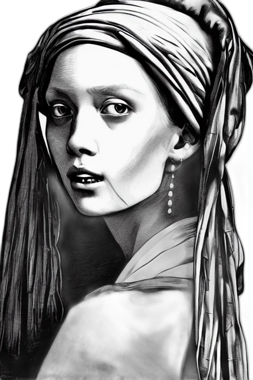 hair, face, crown, jewelry transparent PNG cut-out