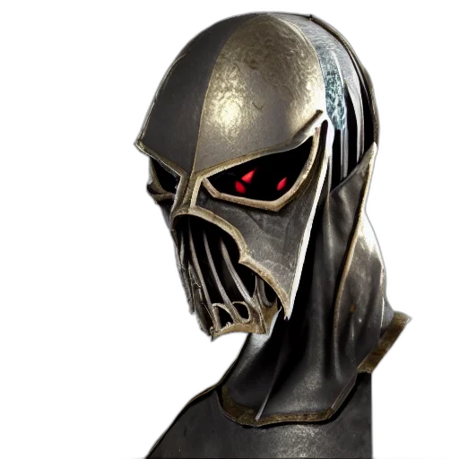 mask, robot, face, concept art transparent PNG cut-out