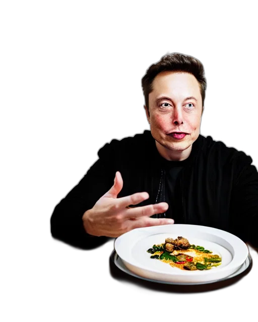 food, robot, creature, face transparent PNG cut-out