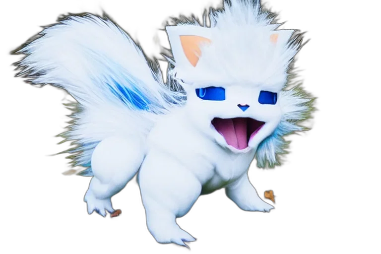 animal, creature, staff, dragon, concept art, 3d render, anime, pixel art transparent PNG cut-out
