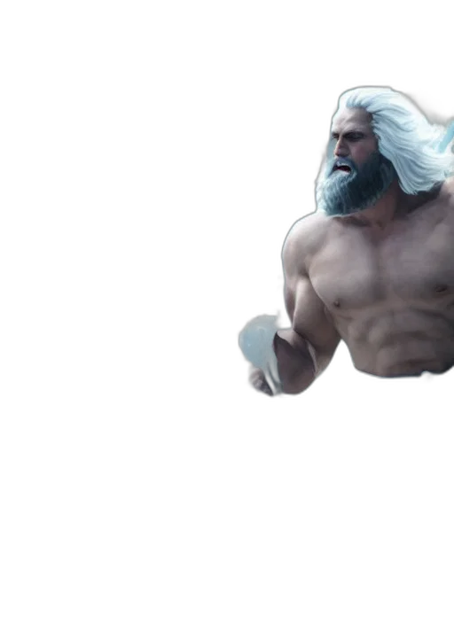 creature, sword, hair, weapon transparent PNG cut-out