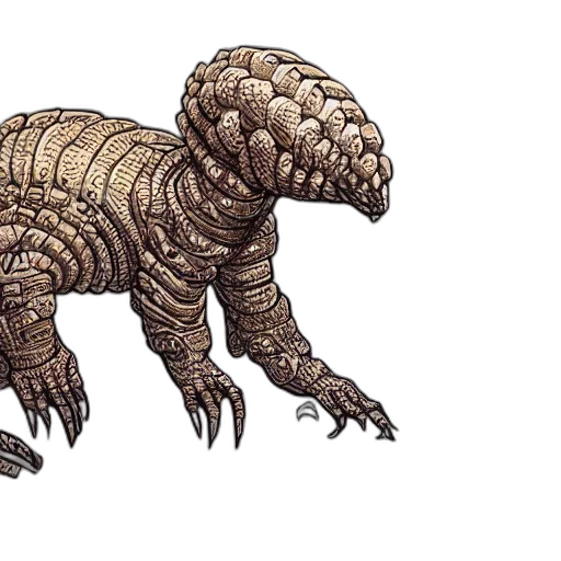 creature, dragon, animal, concept art, pixel art, fantasy art, 3d render, cyborg transparent PNG cut-out