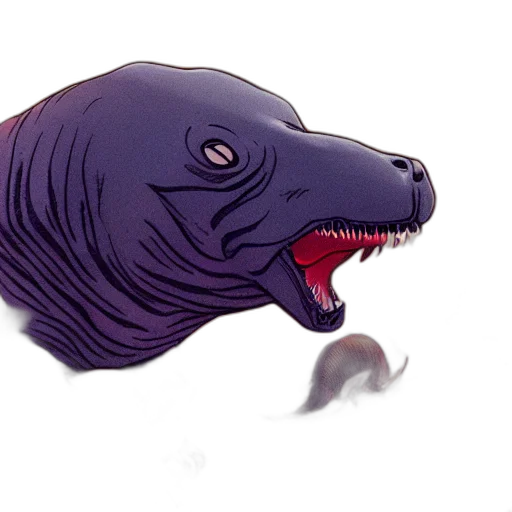 creature, animal, face, concept art transparent PNG cut-out