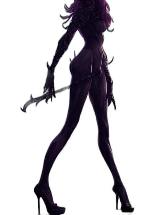 staff, creature, weapon, dress transparent PNG cut-out