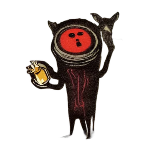 robot, staff, creature, animal, concept art, pixel art, fantasy art, hyperrealistic transparent PNG cut-out