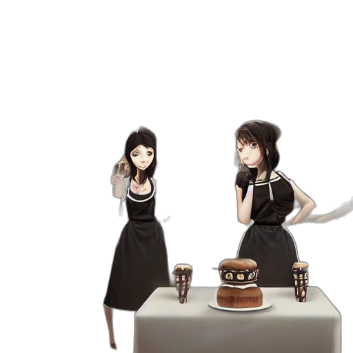 jewelry, dress, food, staff transparent PNG cut-out