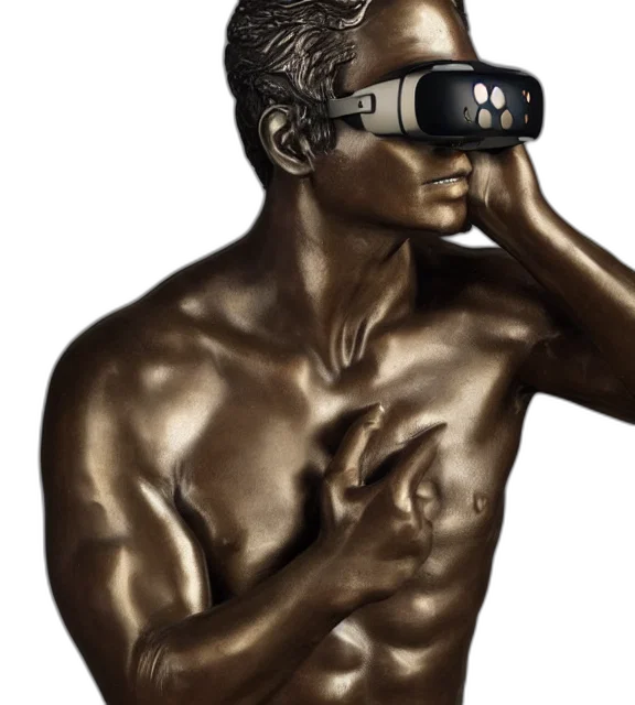 mask, cyberpunk, 3d render, photorealistic, concept art, photo, medium, shot transparent PNG cut-out