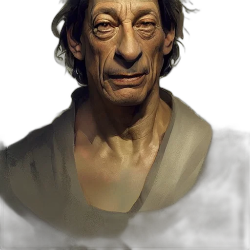 face, staff, mask, creature transparent PNG cut-out
