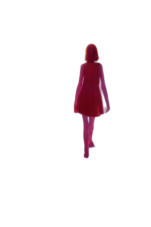 dress, jacket, staff, robot, 3d render, concept art, vaporwave, pixel art transparent PNG cut-out