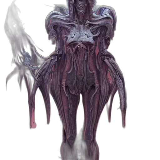 creature, mask, staff, robot transparent PNG cut-out