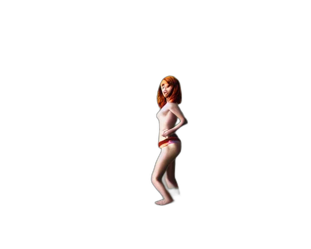 dress, creature, pixel art, 3d render, concept art, photorealistic, photo, girl transparent PNG cut-out