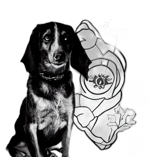 flower, staff, animal, face, photorealistic, cartoon, pencil sketch, concept art transparent PNG cut-out