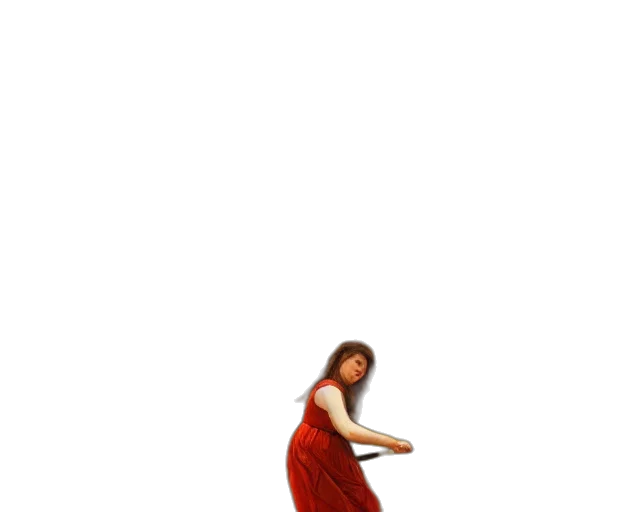 dress, staff, creature, shoes, pixel art, photorealistic, concept art, oil painting transparent PNG cut-out
