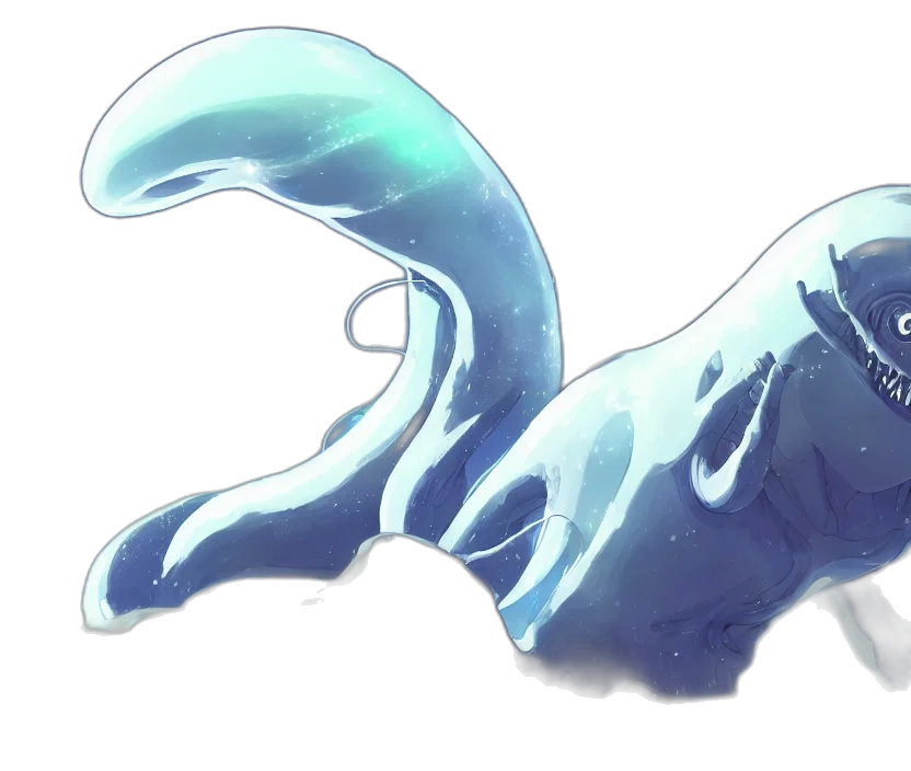 dragon, creature, animal, staff transparent PNG cut-out