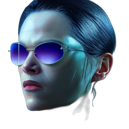 face, mask, jacket, robot transparent PNG cut-out