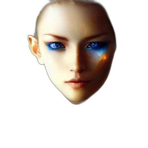 face, mask, robot, jewelry transparent PNG cut-out