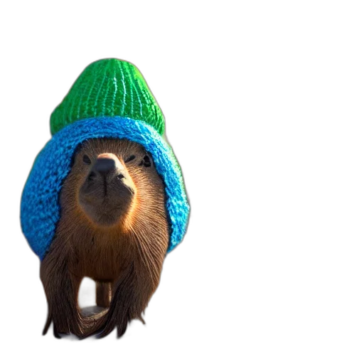 hat, animal, creature, umbrella transparent PNG cut-out