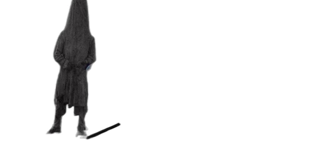 staff, shoes, umbrella, jacket transparent PNG cut-out