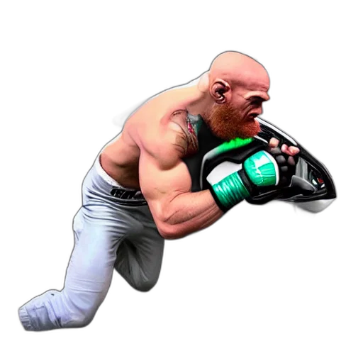 weapon, shoes, mask, animal, concept art, photorealistic, pixel art, 3d render transparent PNG cut-out