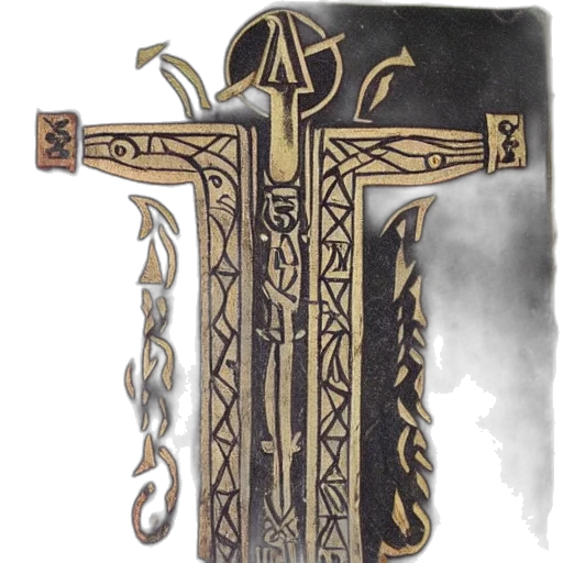 sword, jewelry, staff, weapon, fantasy art, concept art, magic, holy transparent PNG cut-out