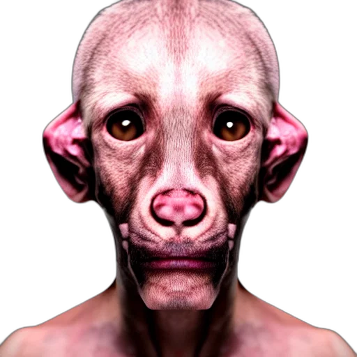 creature, animal, mask, face, photorealistic, 3d render, concept art, fantasy art transparent PNG cut-out