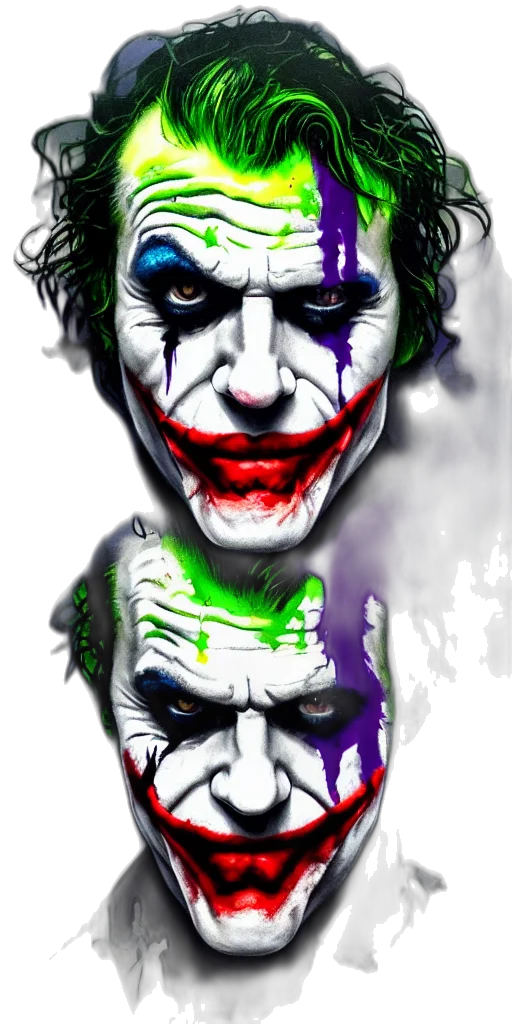 face, mask, comic book art, concept art transparent PNG cut-out