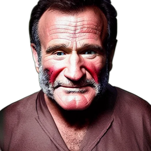face, animal, mask, creature, photorealistic, zombie, robin, williams transparent PNG cut-out