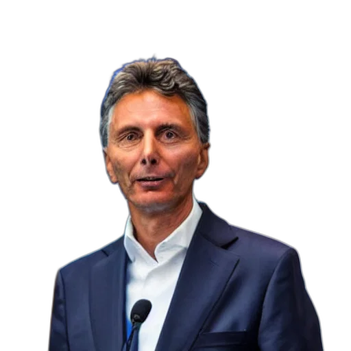 staff, jacket, face, animal, photorealistic, 3d render, presidente, argentina transparent PNG cut-out