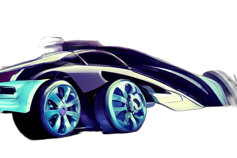 car, robot, concept art, 3d render transparent PNG cut-out