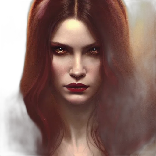 face, fantasy art, photorealistic, concept art, comic book art, fire, red, dark transparent PNG cut-out