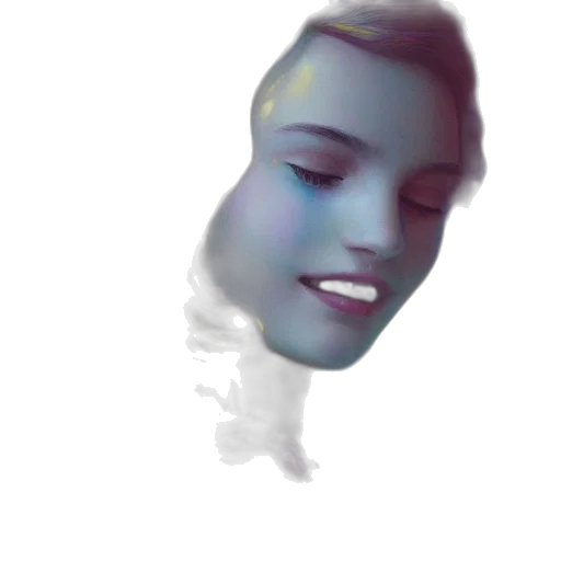 face, mask, creature, robot transparent PNG cut-out