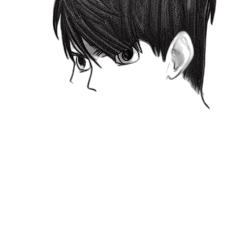 hair, face, mask, creature transparent PNG cut-out