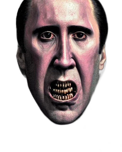 face, mask, creature, animal, photorealistic, 3d render, concept art, comic book art transparent PNG cut-out