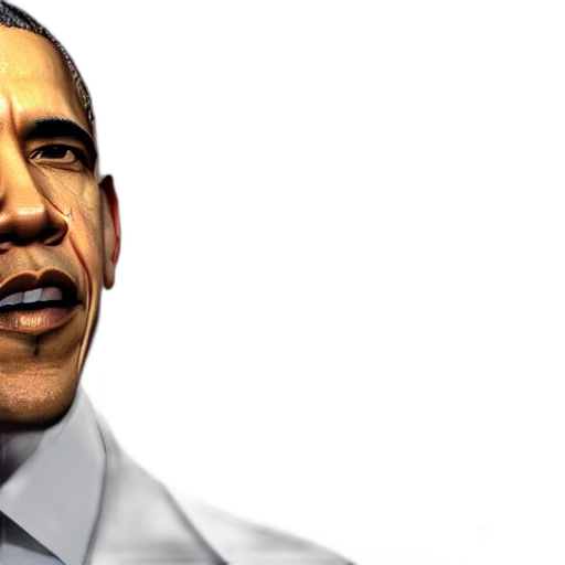 face, 3d render, photorealistic, concept art transparent PNG cut-out
