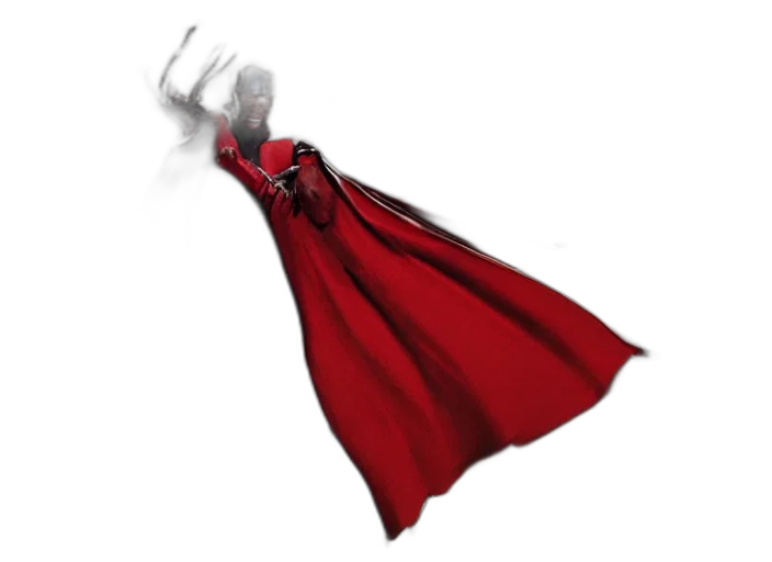 dress, umbrella, crown, staff transparent PNG cut-out
