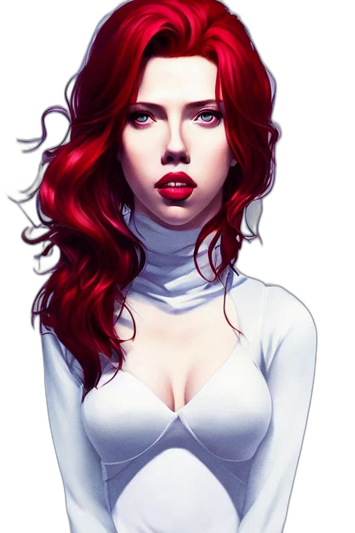 dress, face, comic book art, fantasy art, concept art, pixel art, red, monochrome transparent PNG cut-out