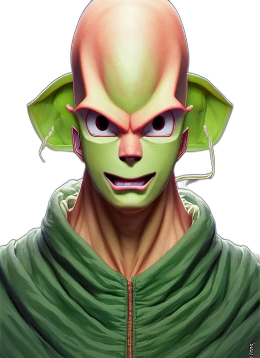 mask, face, staff, creature, concept art, fantasy art, 3d render, comic book art transparent PNG cut-out
