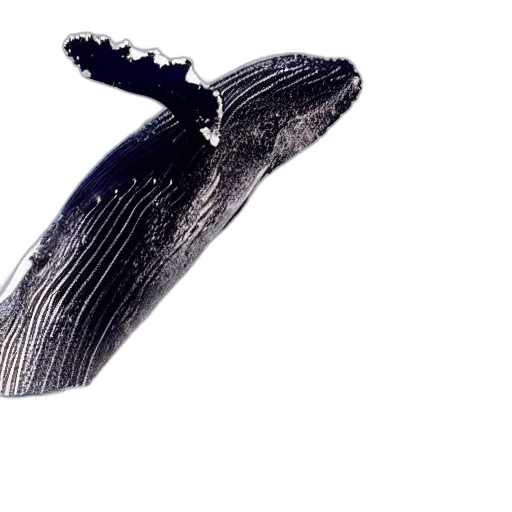 shoes, hat, hair, crown, 3d render, photorealistic, humpback, whale transparent PNG cut-out
