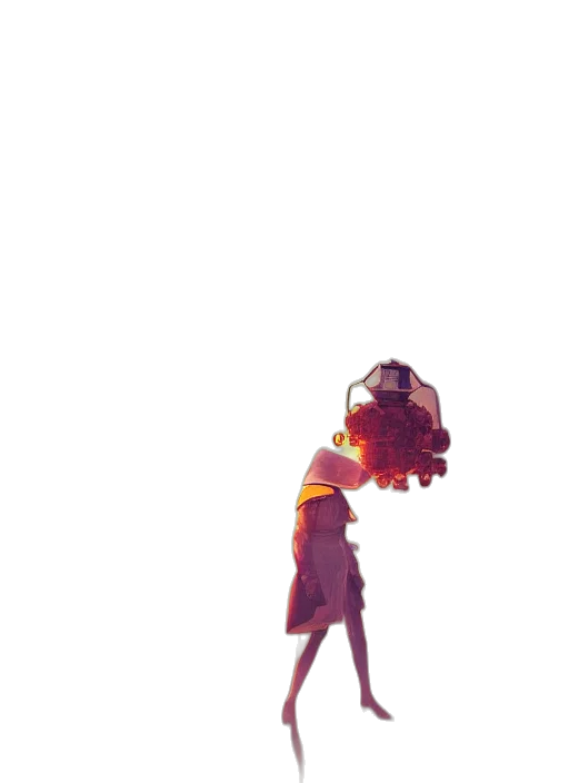 dress, robot, crown, umbrella transparent PNG cut-out