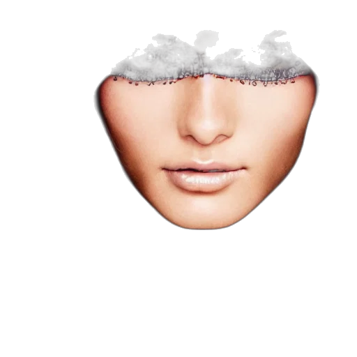 face, mask, hat, hair transparent PNG cut-out