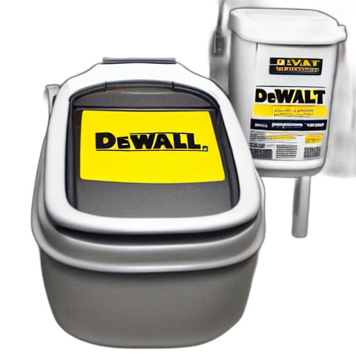 dewalt, toilet transparent PNG cut-out