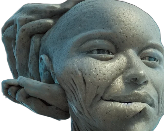 mask, face, creature, robot transparent PNG cut-out