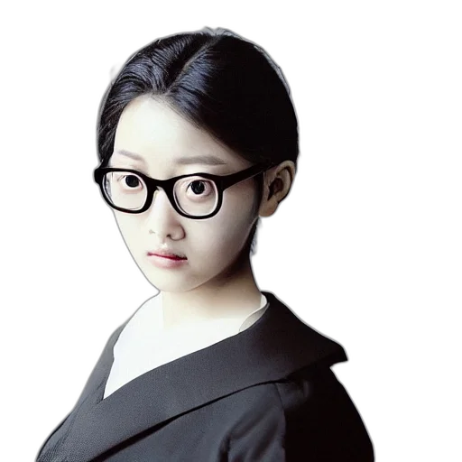 staff, face, dress, photorealistic transparent PNG cut-out